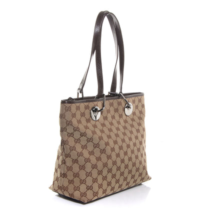 Gucci Monogram Small Eclipse Tote Brown 3 of 7