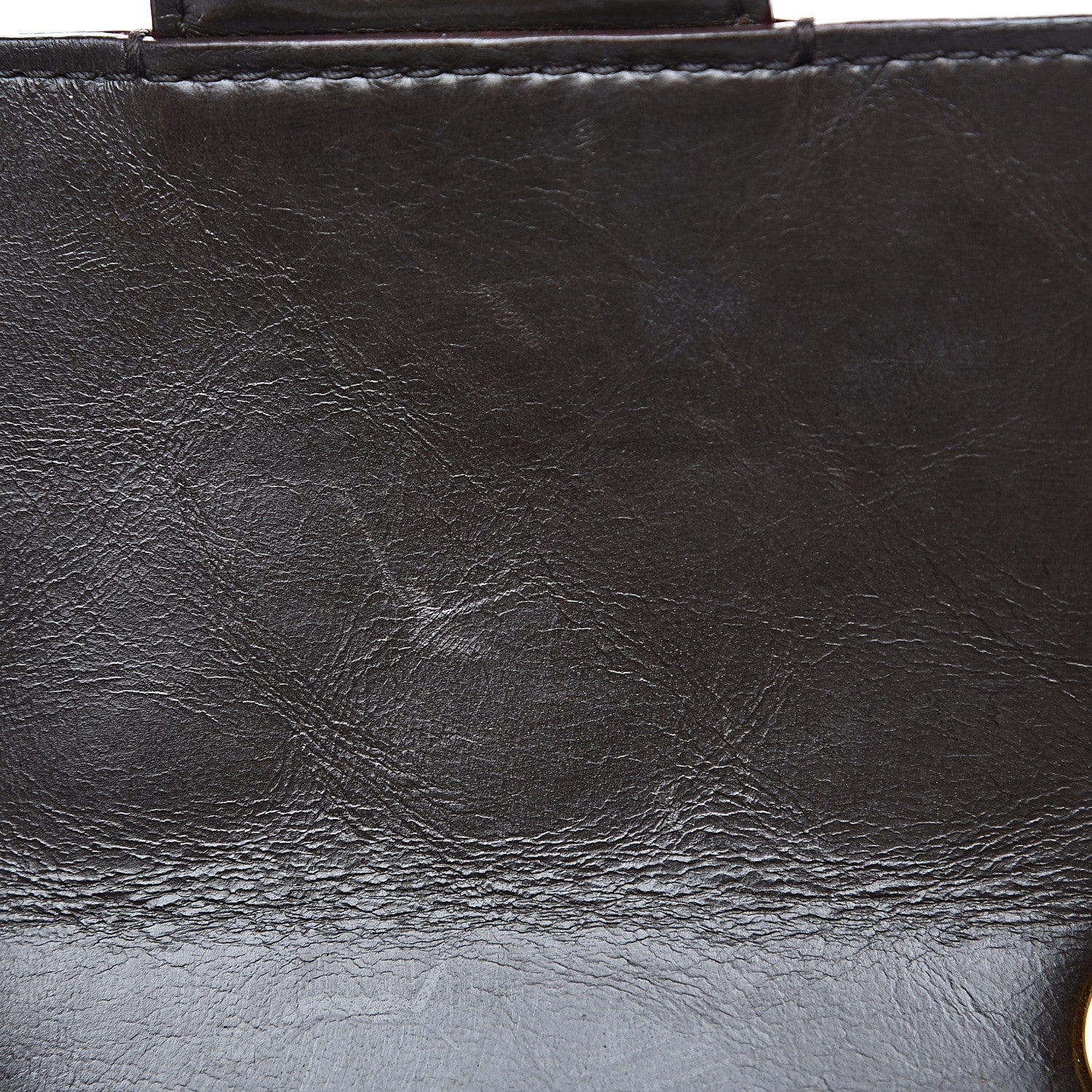 Chanel Calfskin Embossed Medium Flap Brown 15 of 20