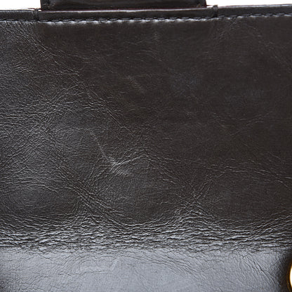 Chanel Calfskin Embossed Medium Flap Brown 15 of 20