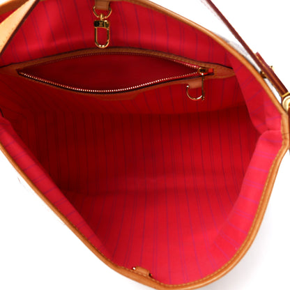 Louis Vuitton Damier Azur Delightful PM Pink 8 of 12