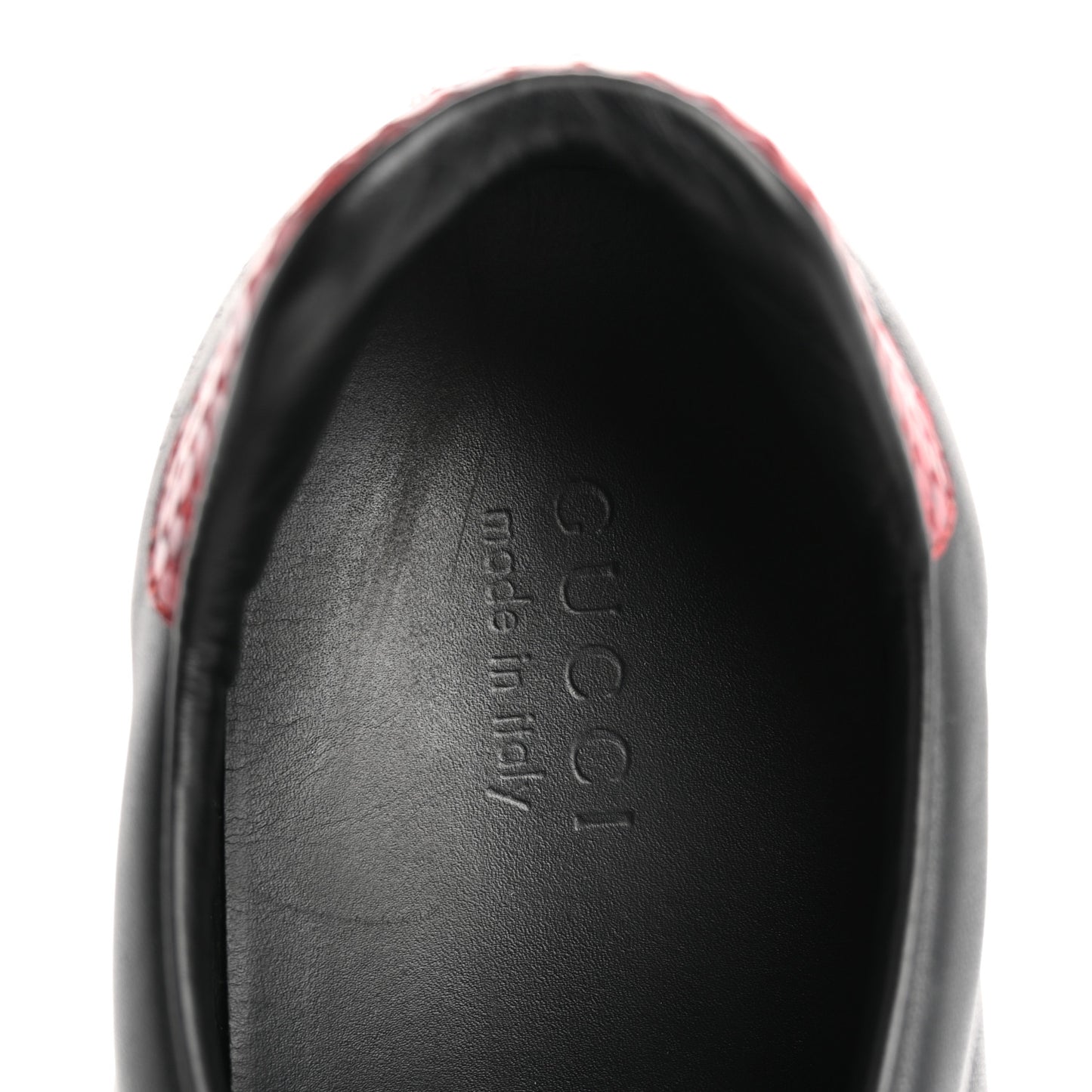 Miro Soft Calfskin Ayers Web Mens Ace Sneakers 10 Black Rosso