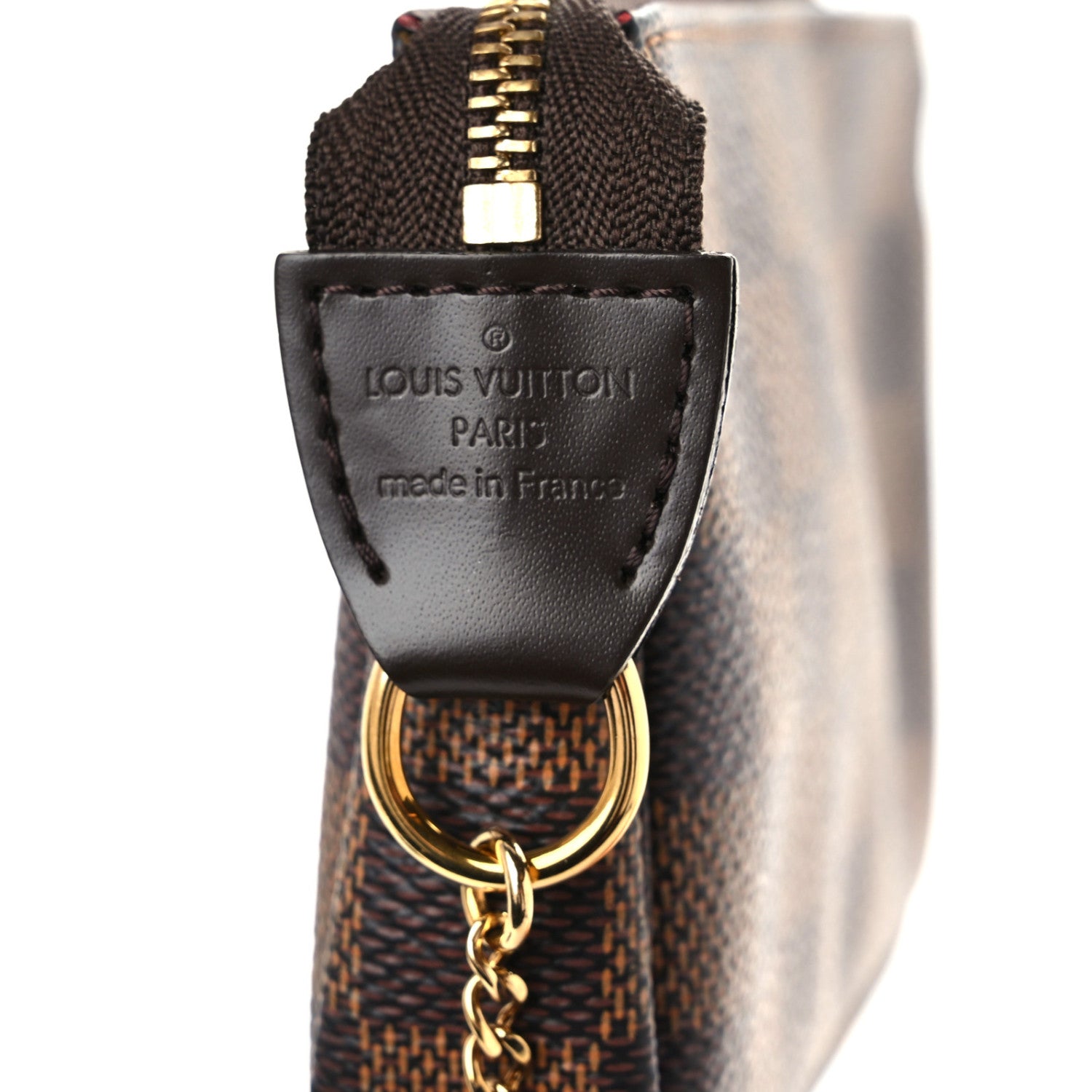 Louis Vuitton Damier Ebene Mini Pochette Accessories 3 of 13