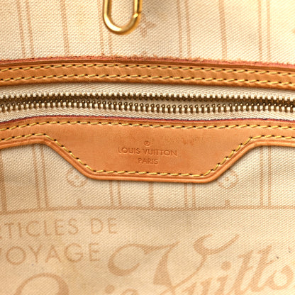 Louis Vuitton Damier Azur Neverfull MM 6 of 15