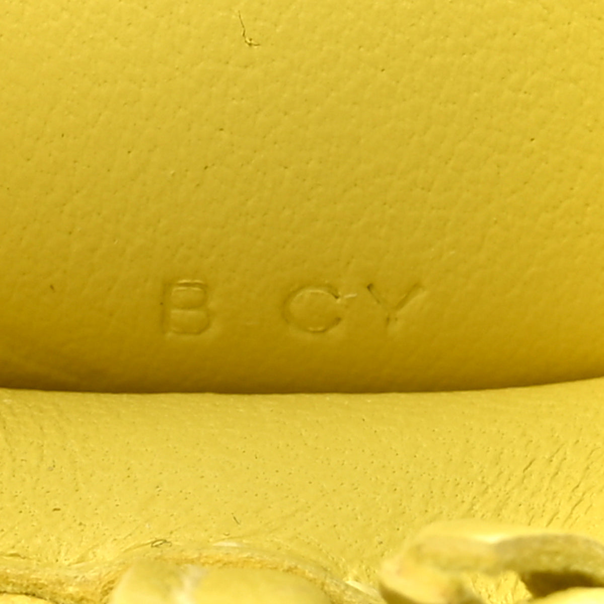 Hermes Milo Lambskin Grigri Rodeo Pegase Horse Bag Charm PM Jaune de Naples 4 of 4