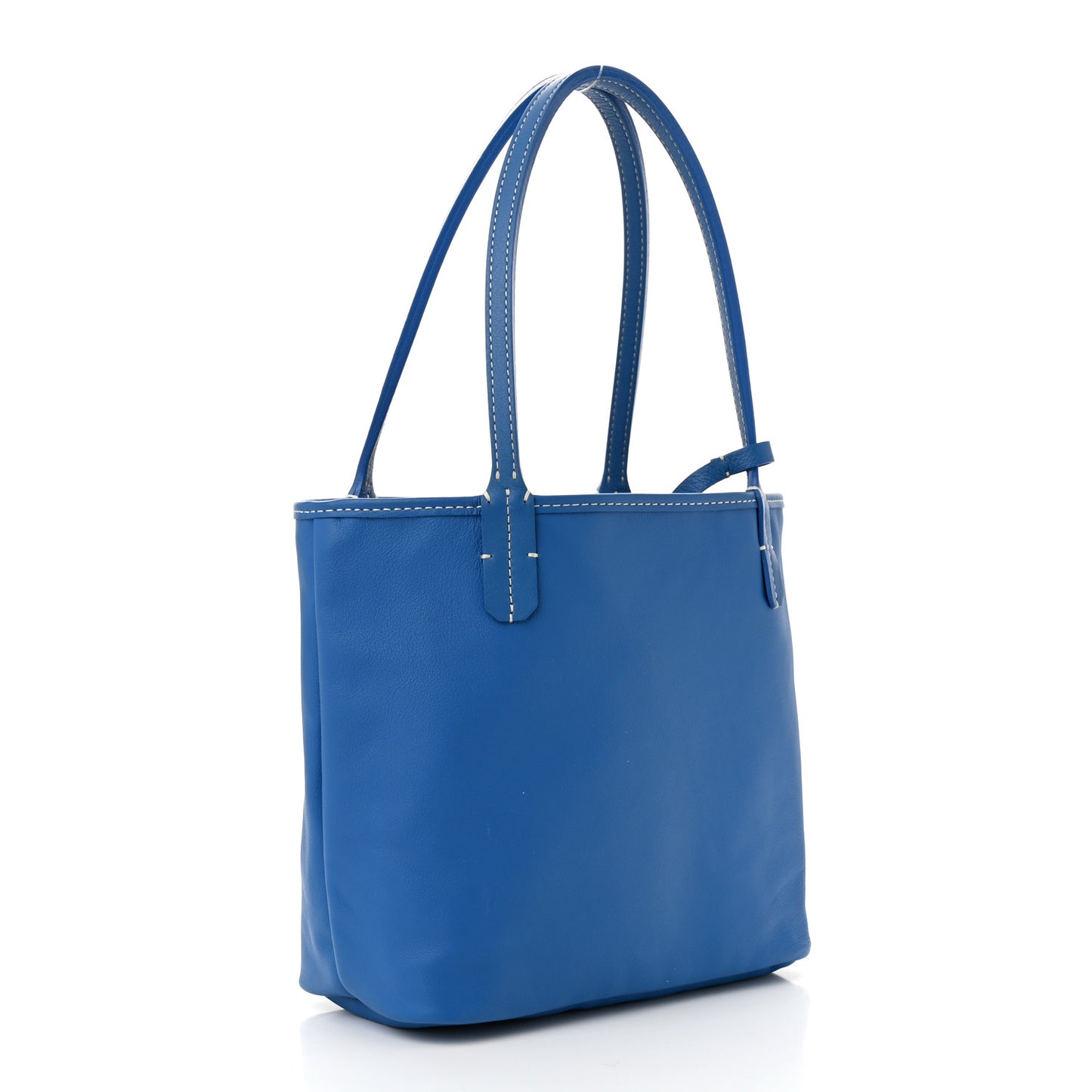 Goyardine Reversible Mini Anjou Sky Blue