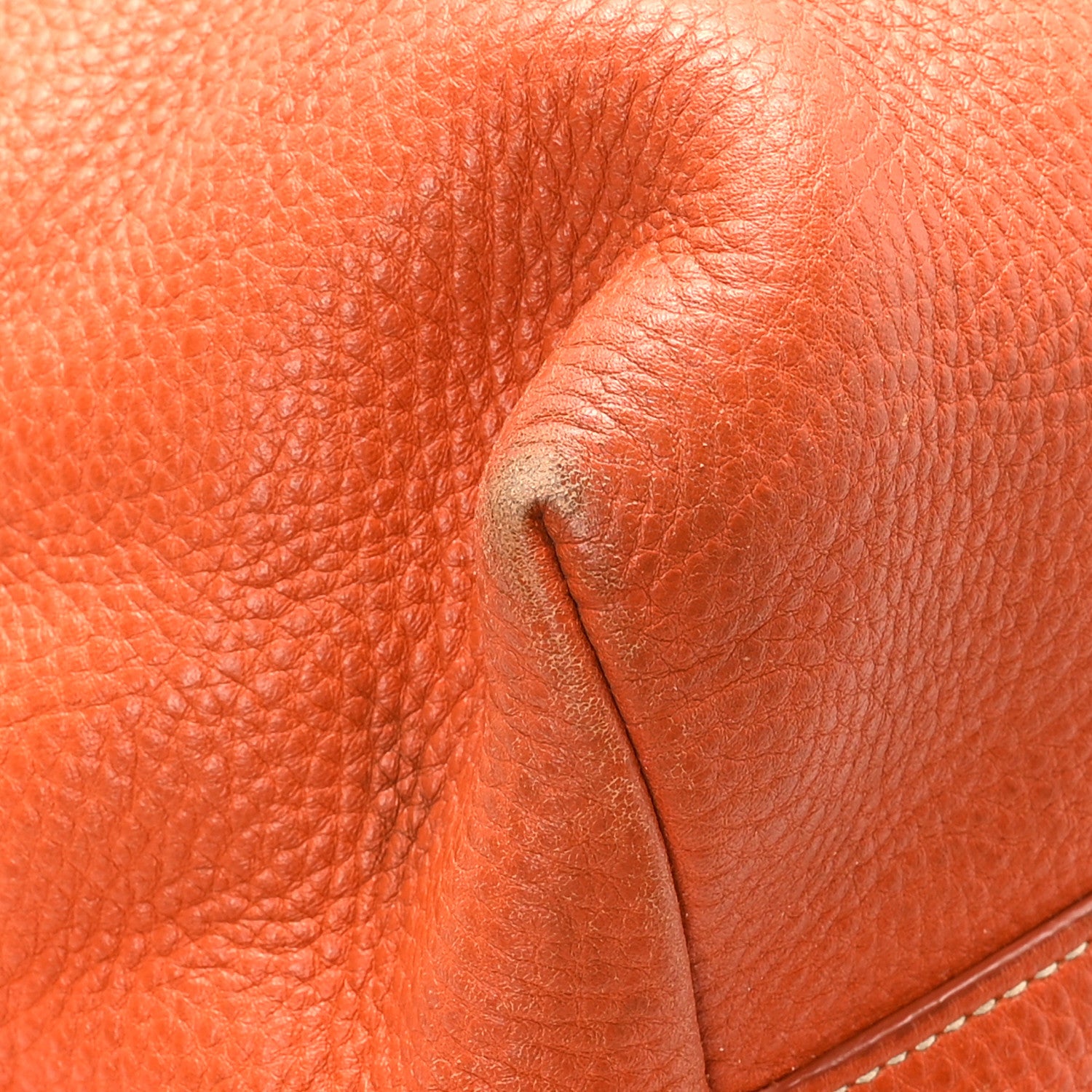 Prada Vitello Daino Tote Rame 10 of 14