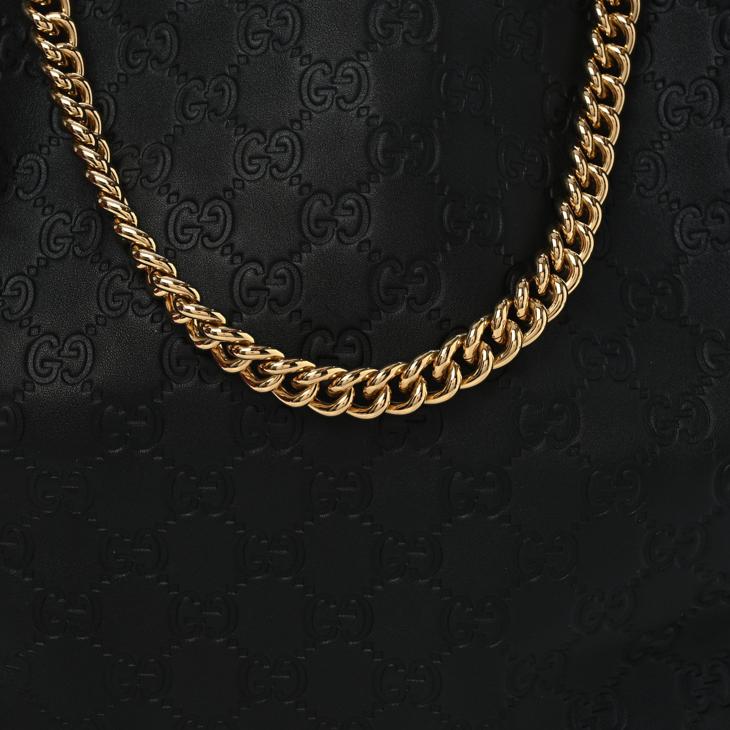 Gucci Guccissima Signature Large Linea A Hobo Black 8 of 10