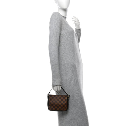 Louis Vuitton Damier Ebene Trousse Make Up Bag Pochette 2 of 12