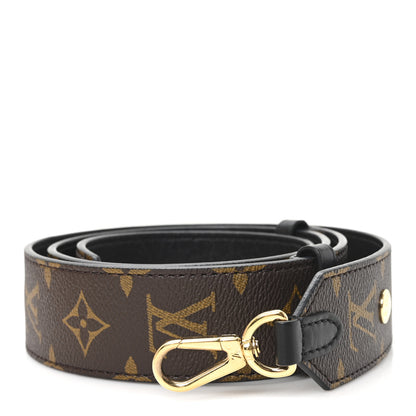 Louis Vuitton Monogram Adjustable Bandouliere Shoulder Strap Black 1 of 5