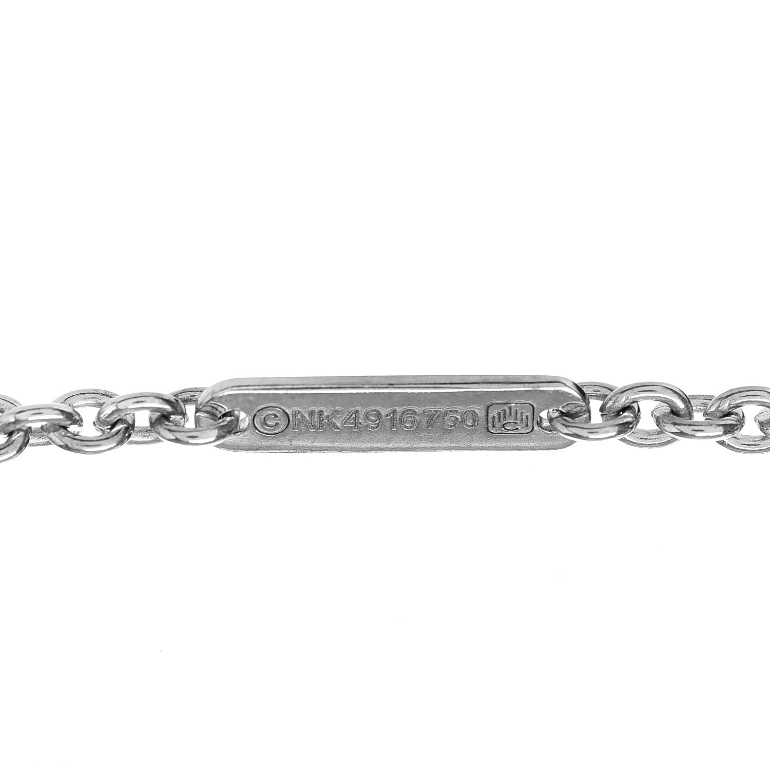 Cartier 18K White Gold Diamond Mon Amour Lariat Necklace 5 of 5
