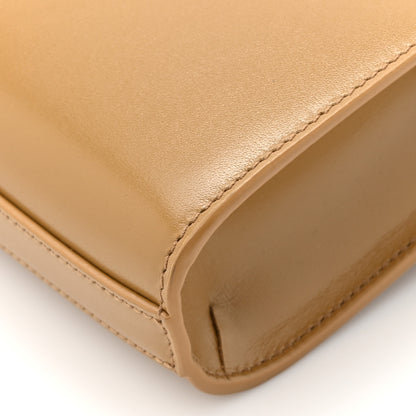 Saint Laurent Smooth Calfskin Mini Manhattan Shoulder Bag Natural Tan 11 of 12