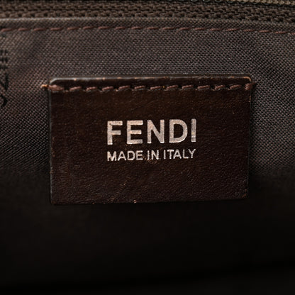Fendi Zucca Spalmati Zip Pouch Tobacco 6 of 9