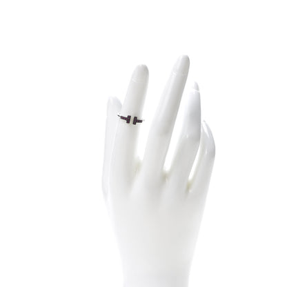 Tiffany 18K White Gold Ruby T Wire Ring 49 4.75 2 of 5