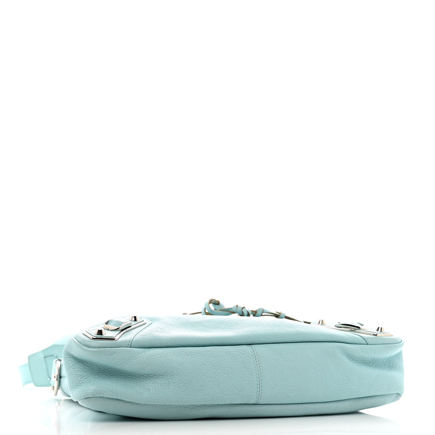 Chevre Silver Metallic Edge Hardware Town Bleu Maldives