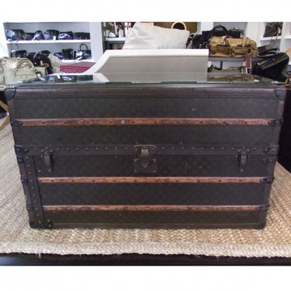 Louis Vuitton Vintage Antique WARDROBE Steamer TRUNK 1 of 5