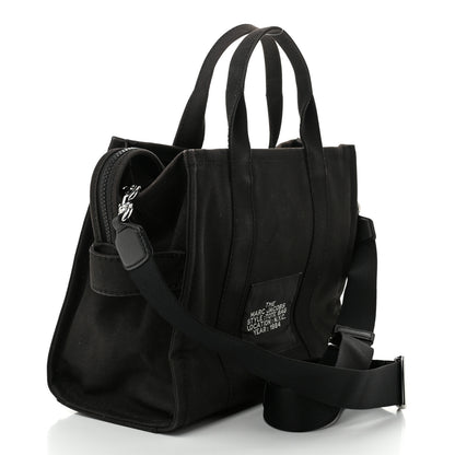 Marc Jacobs Cotton Canvas Medium The Tote Black 3 of 10