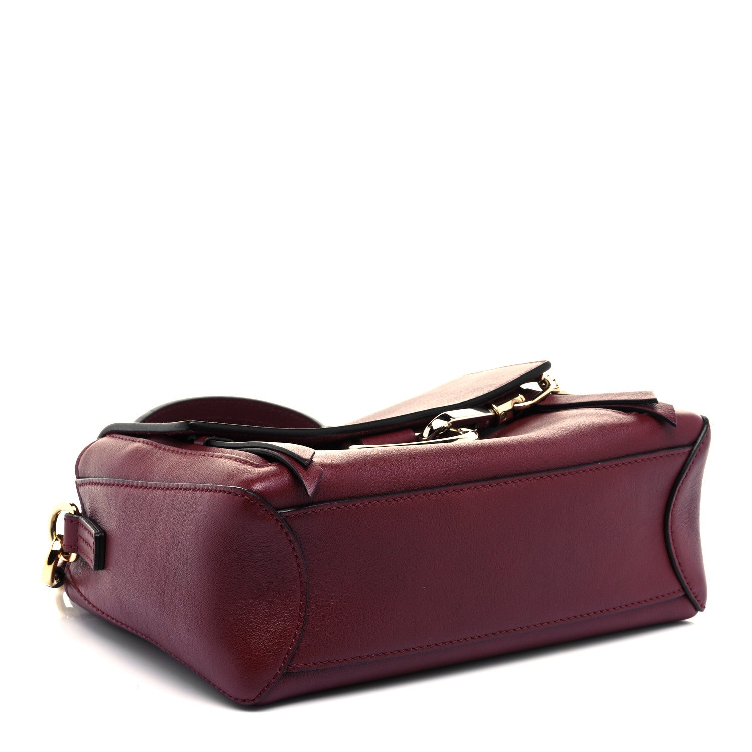 Chloe Calfskin Mini Faye Day Shoulder Bag Sienna Red 3 of 8