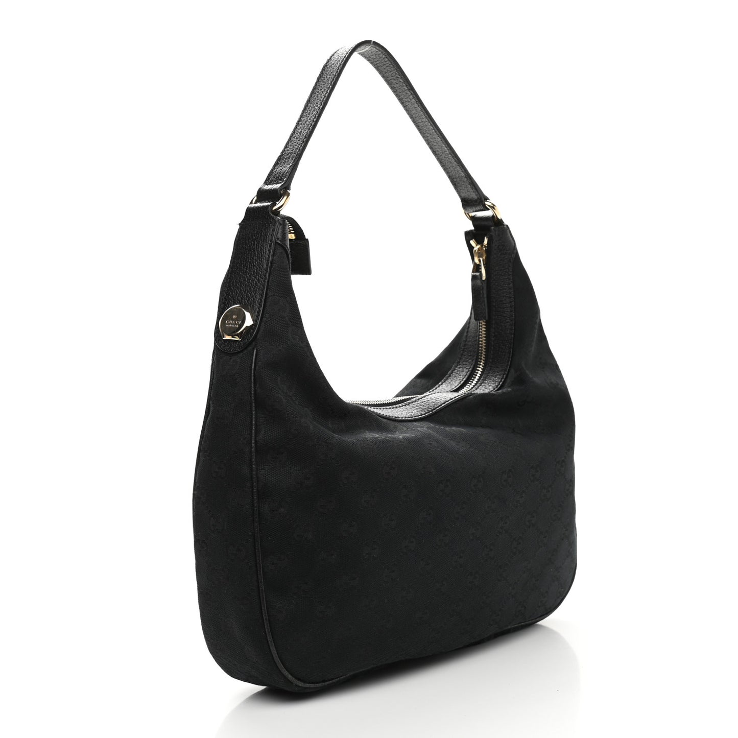 Monogram Medium Charmy Hobo Black