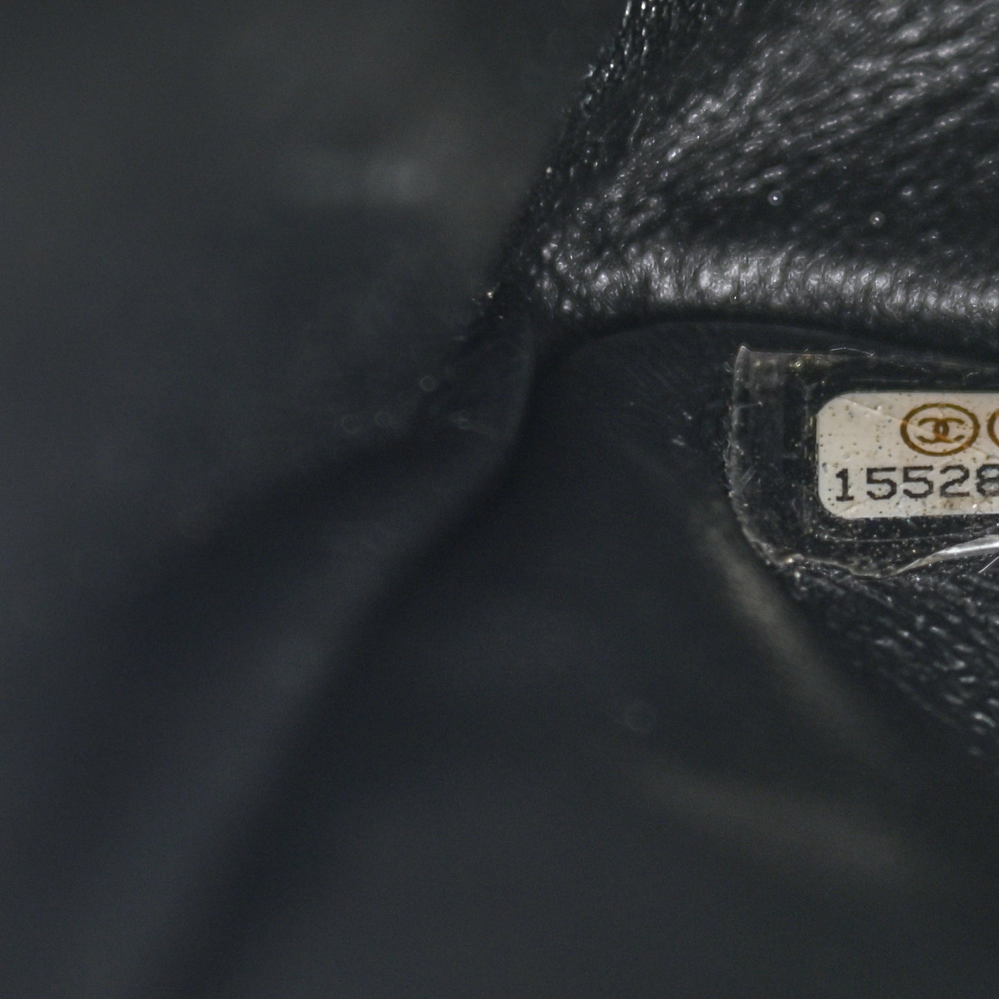 Iridescent Calfskin Quilted 2.55 Reissue 226 Flap Black