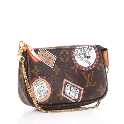Louis Vuitton Monogram Patch Mini Pochette Accessories 3 of 7