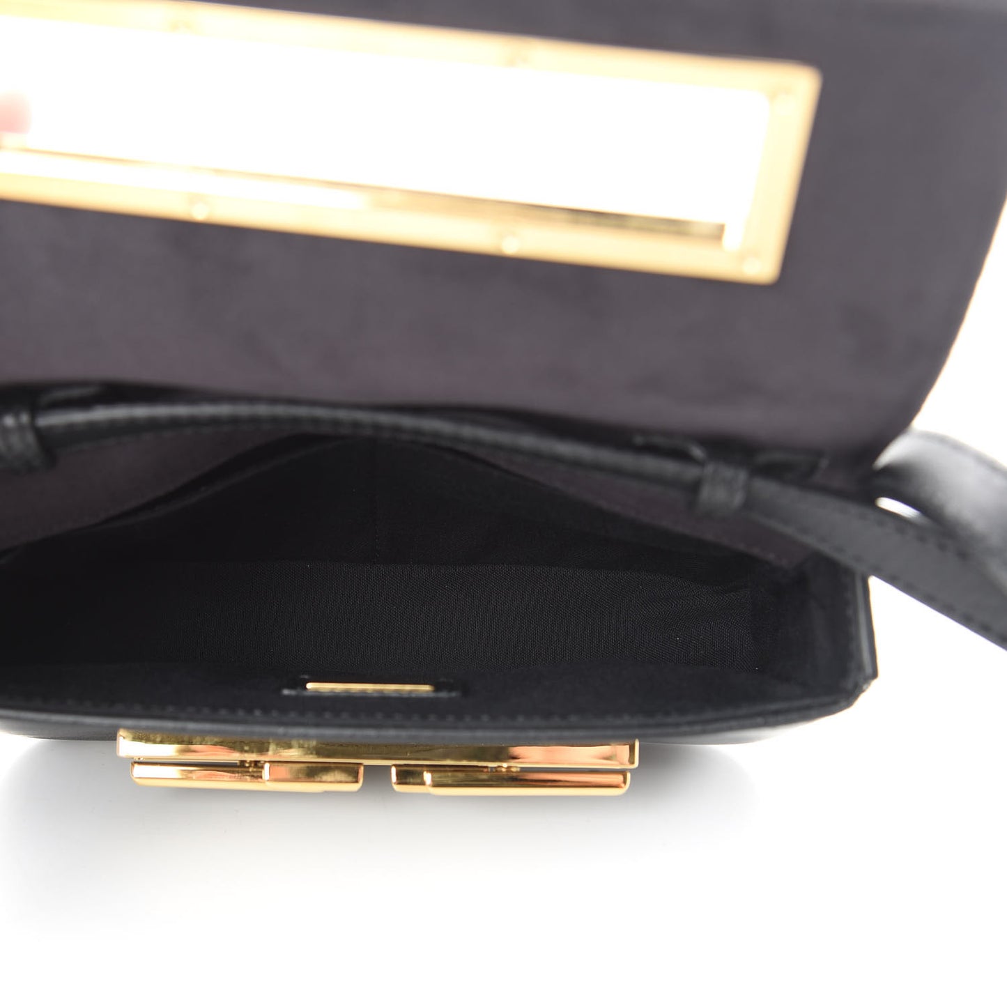 Vitello Dolce Mini 3Baguette Shoulder Bag Black
