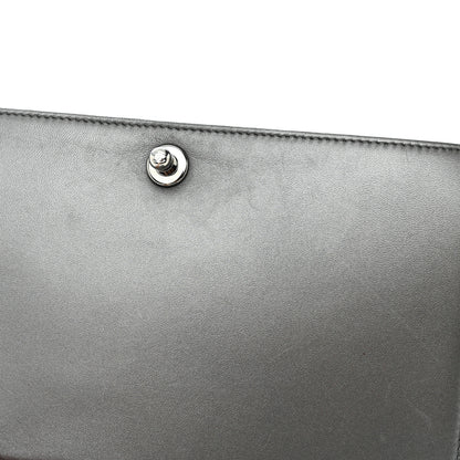 Chanel Metallic Lambskin Embossed Large Boy Cube Flap 18 of 18