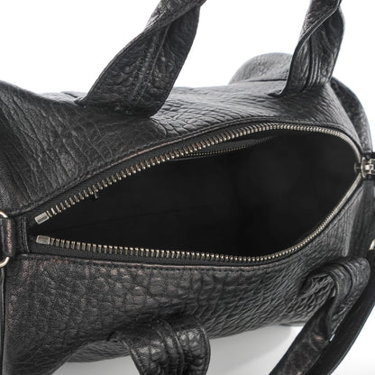 Alexander Wang Pebbled Lambskin Rocco Black Nickel Hardware 5 of 7