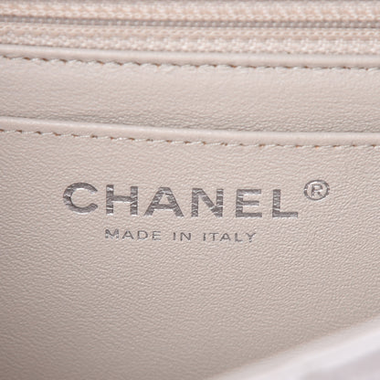 Chanel Caviar Quilted Mini Rectangular Flap Ivory 8 of 10