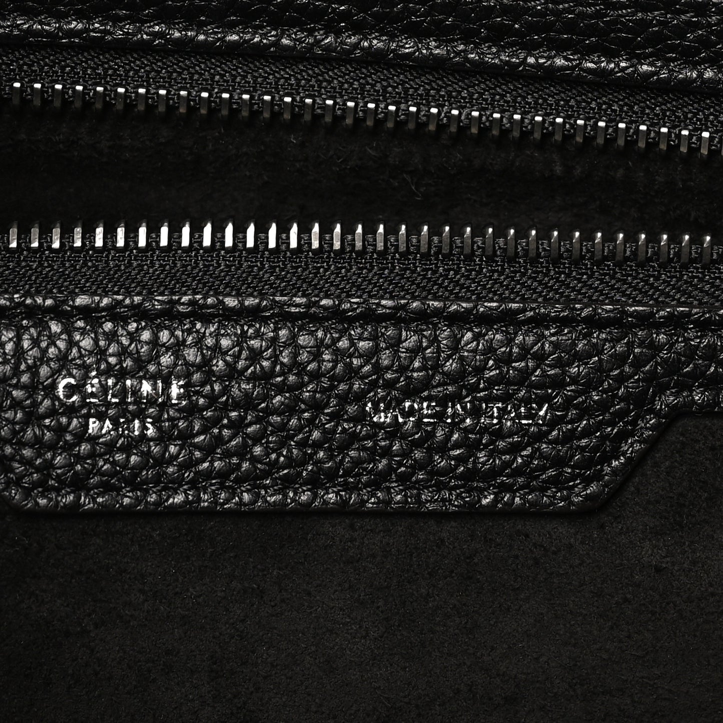Smooth Calfskin Mini Luggage Black