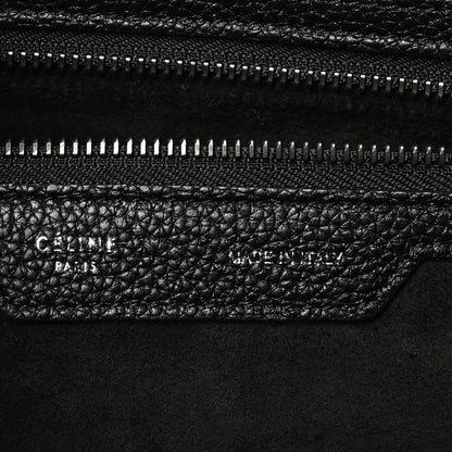Celine Smooth Calfskin Mini Luggage Black 6 of 9