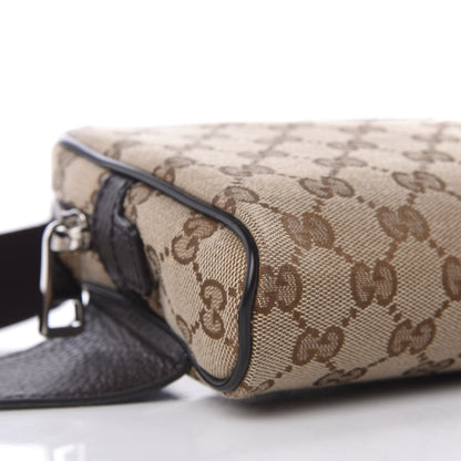 Gucci Monogram Belt Bag Dark Brown 8 of 9