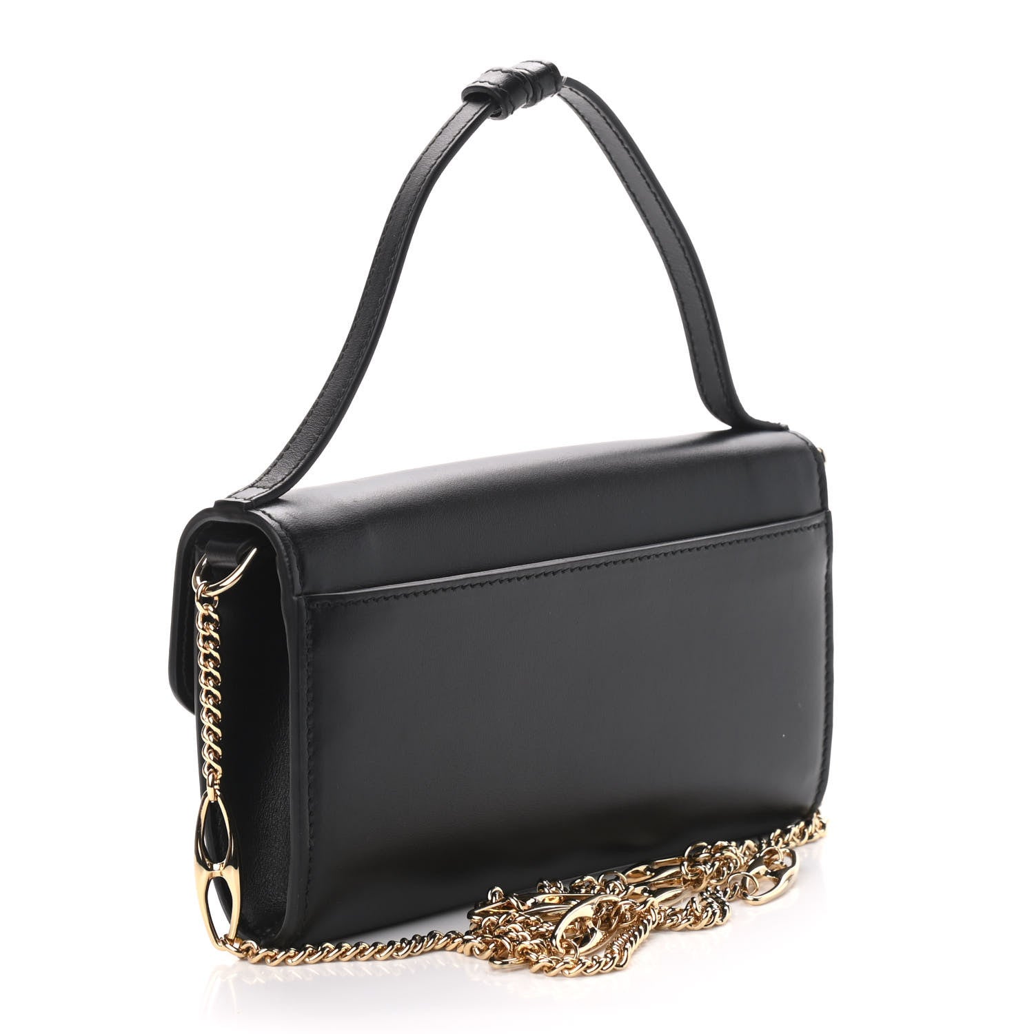 Gucci Smooth Calfskin Mini Zumi Shoulder Bag Black 3 of 10