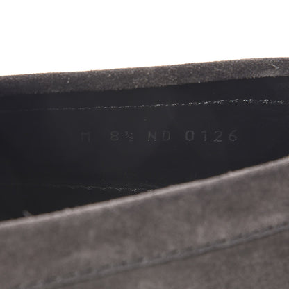 Louis Vuitton Men's Suede Hockenheim Loafers 8.5 Grey 8 of 12