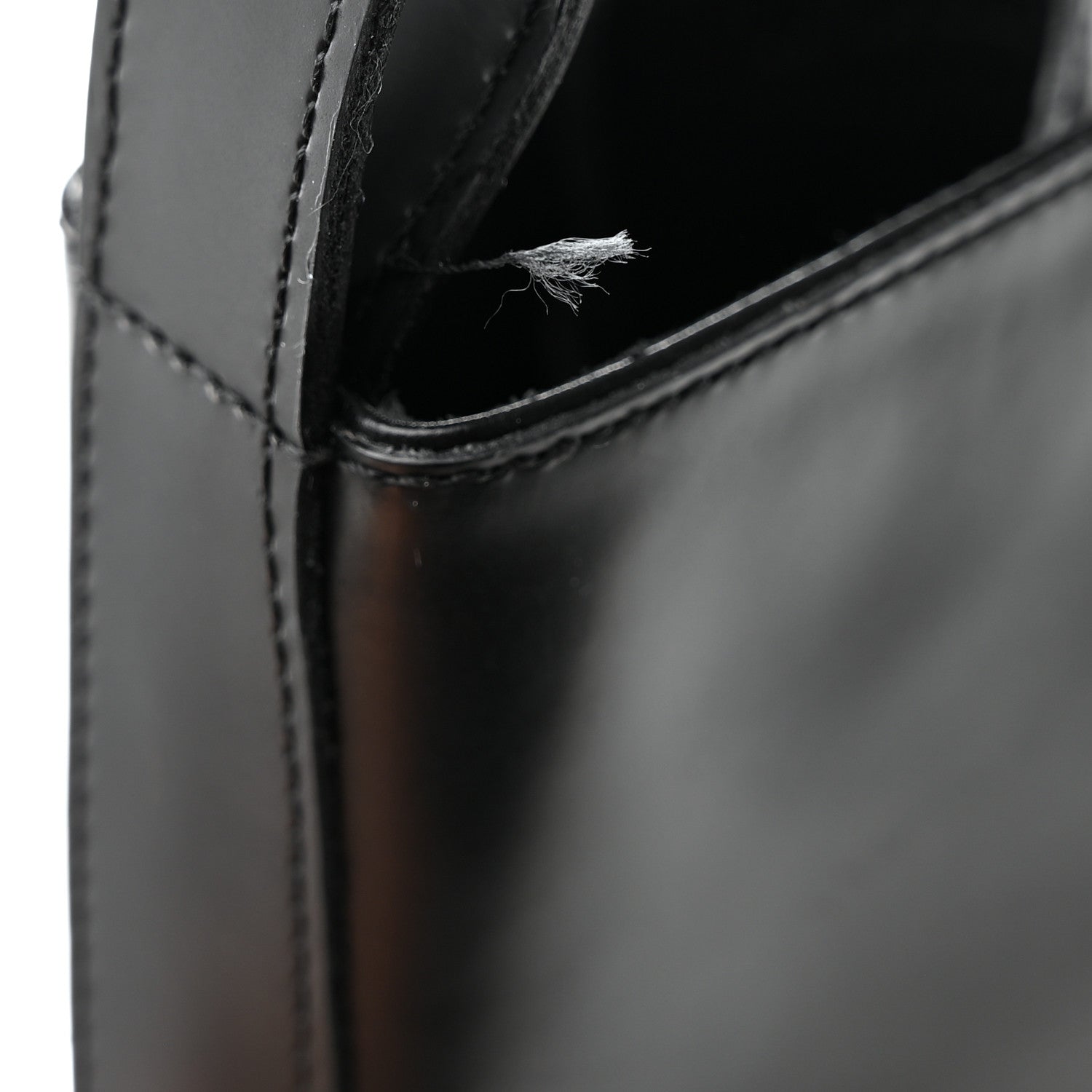 Hermes Glossed Calfskin Funk Ankle Boots 39.5 Black 9 of 9