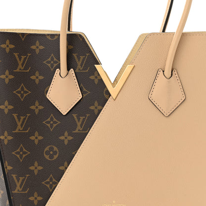 Louis Vuitton Calfskin Monogram Kimono Tote Dune 7 of 10