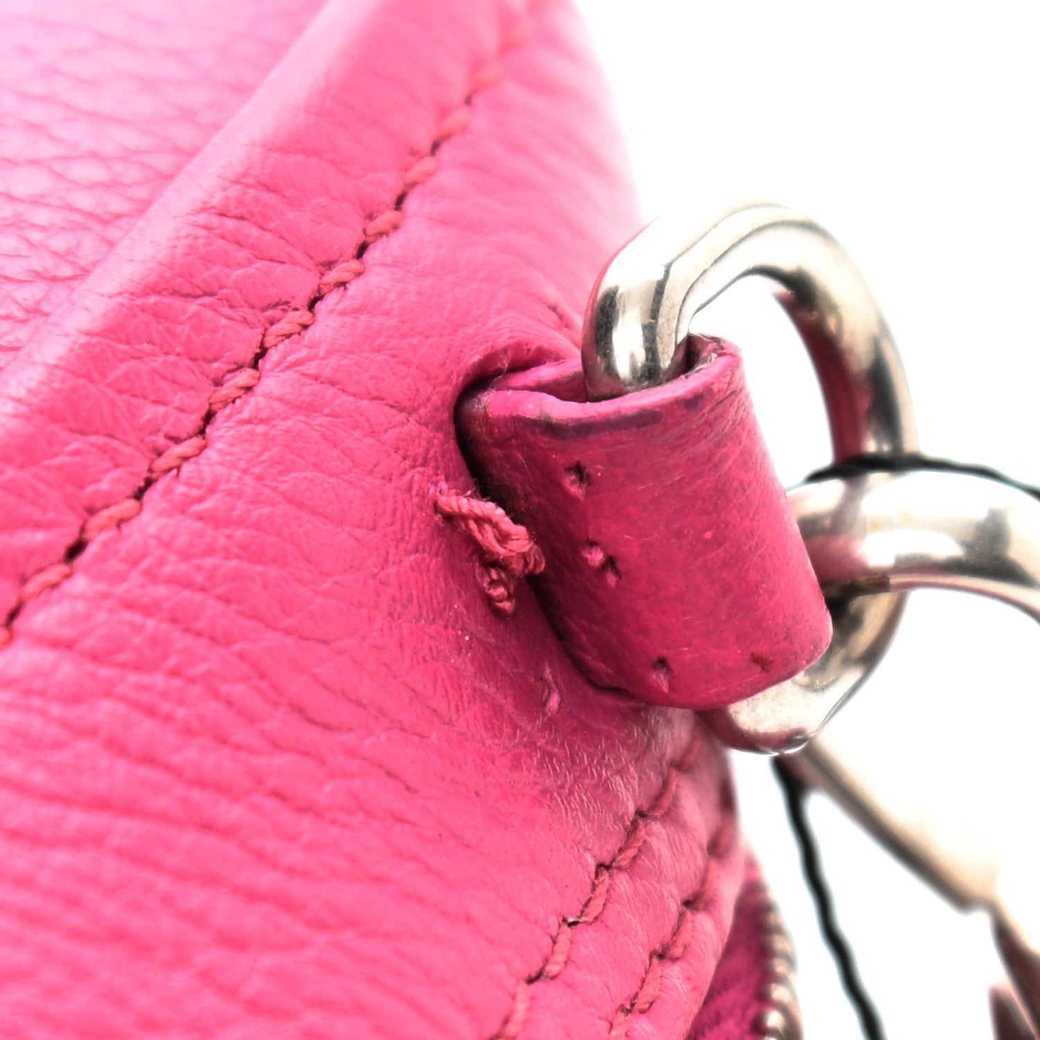 Balenciaga Calfskin XS Triangle Duffle Pink 12 of 21