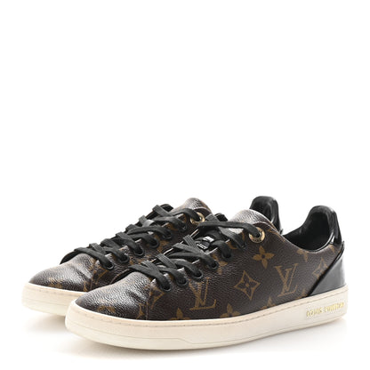Louis Vuitton Patent Monogram Frontrow Sneakers 36.5 4 of 10
