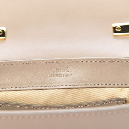 Chloe Shiny Calfskin Suede Mini C Double Carry Motty Grey 6 of 9