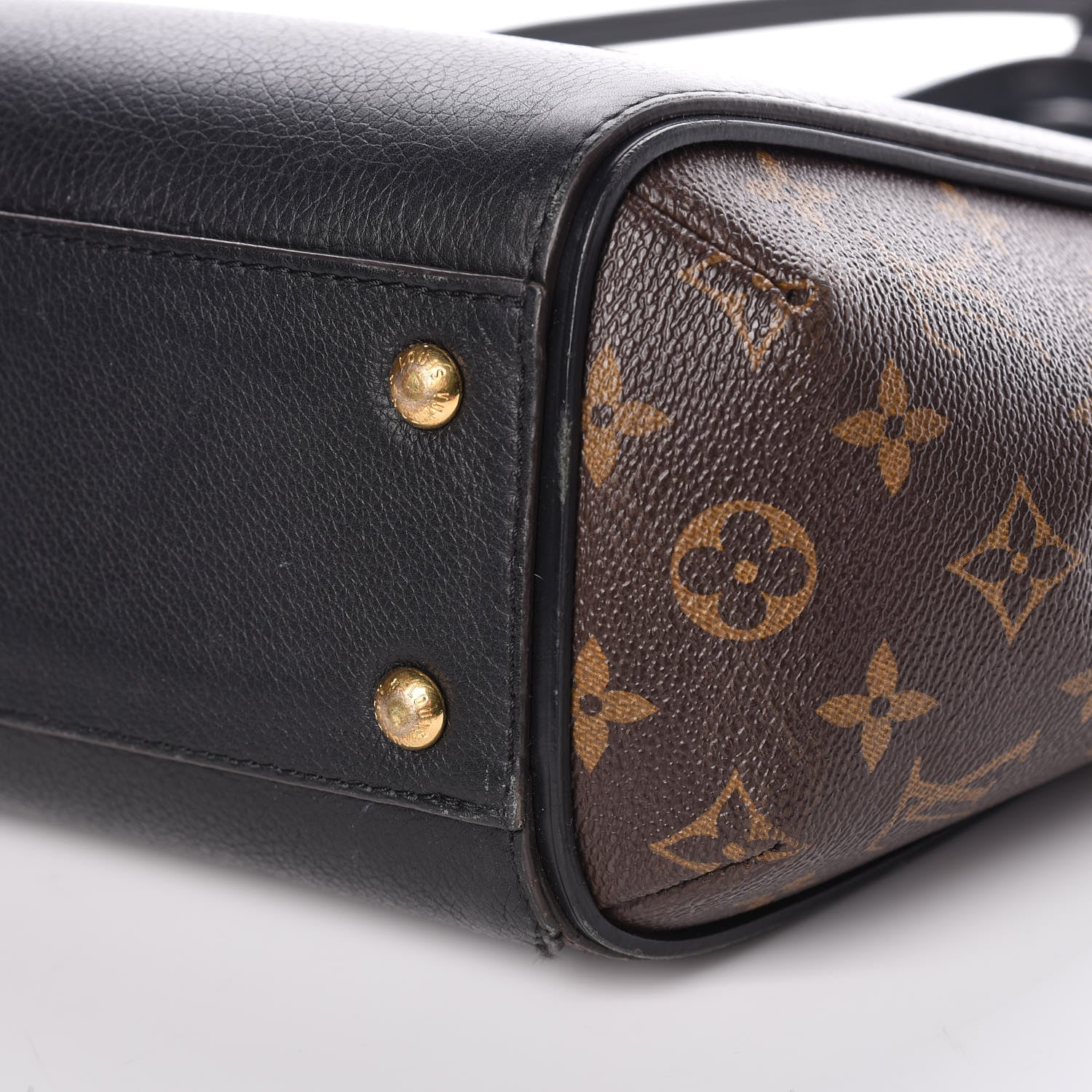 Louis Vuitton Calfskin Monogram Kimono Tote PM Black 14 of 20