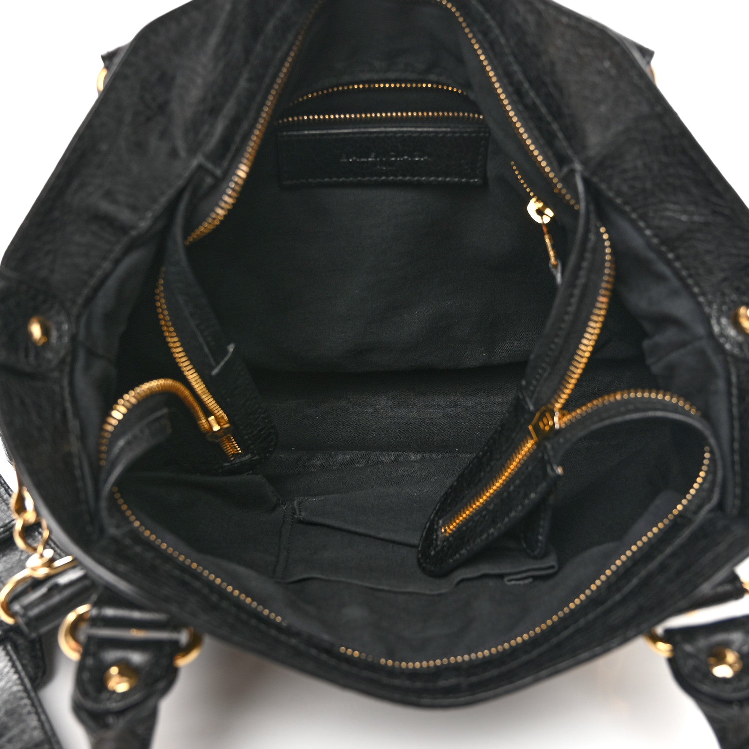 Balenciaga Agneau Giant 12 Gold Hardware Town Black 5 of 10