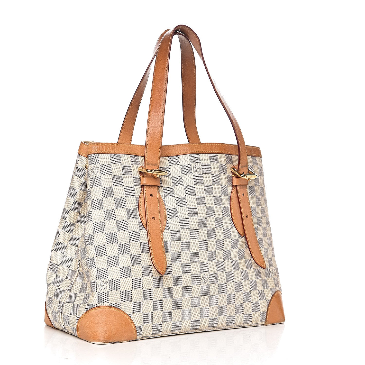 Louis Vuitton Damier Azur Hampstead MM 2 of 10
