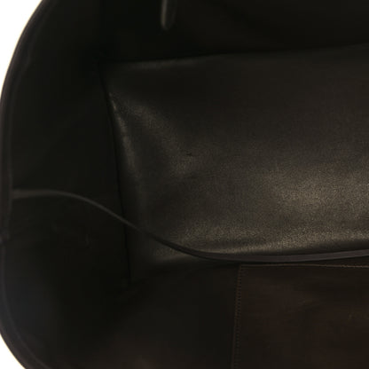 The Row Polished Saddle Calfskin Idaho Top Handle Dark Brown 11 of 11