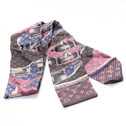 Louis Vuitton Silk Monogram Wallpaper Bandeau 1 of 4