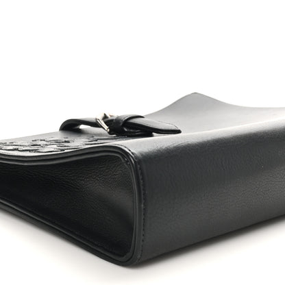 Chrome Hearts Grained Calfskin Cross Clutch Black 7 of 8