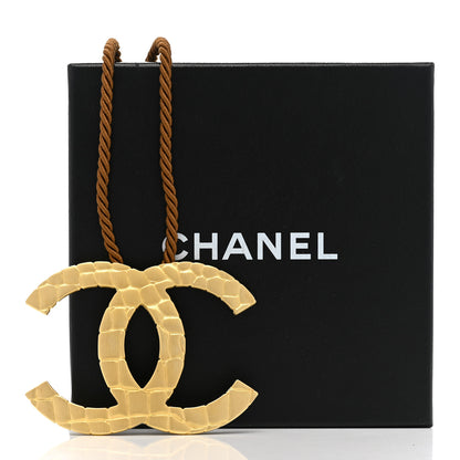 Chanel CC Rope Necklace Gold 7 of 7