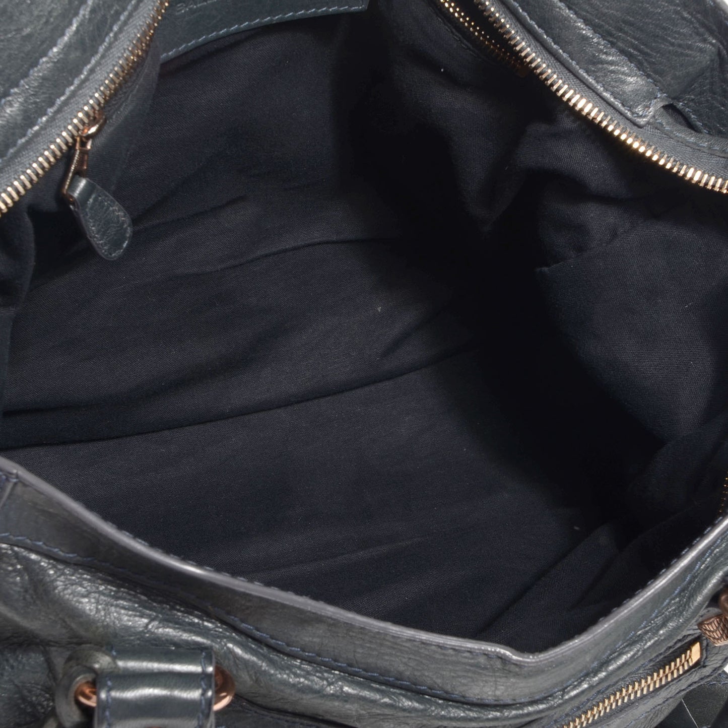 Agneau Giant 12 Rose Gold Hardware City Anthracite