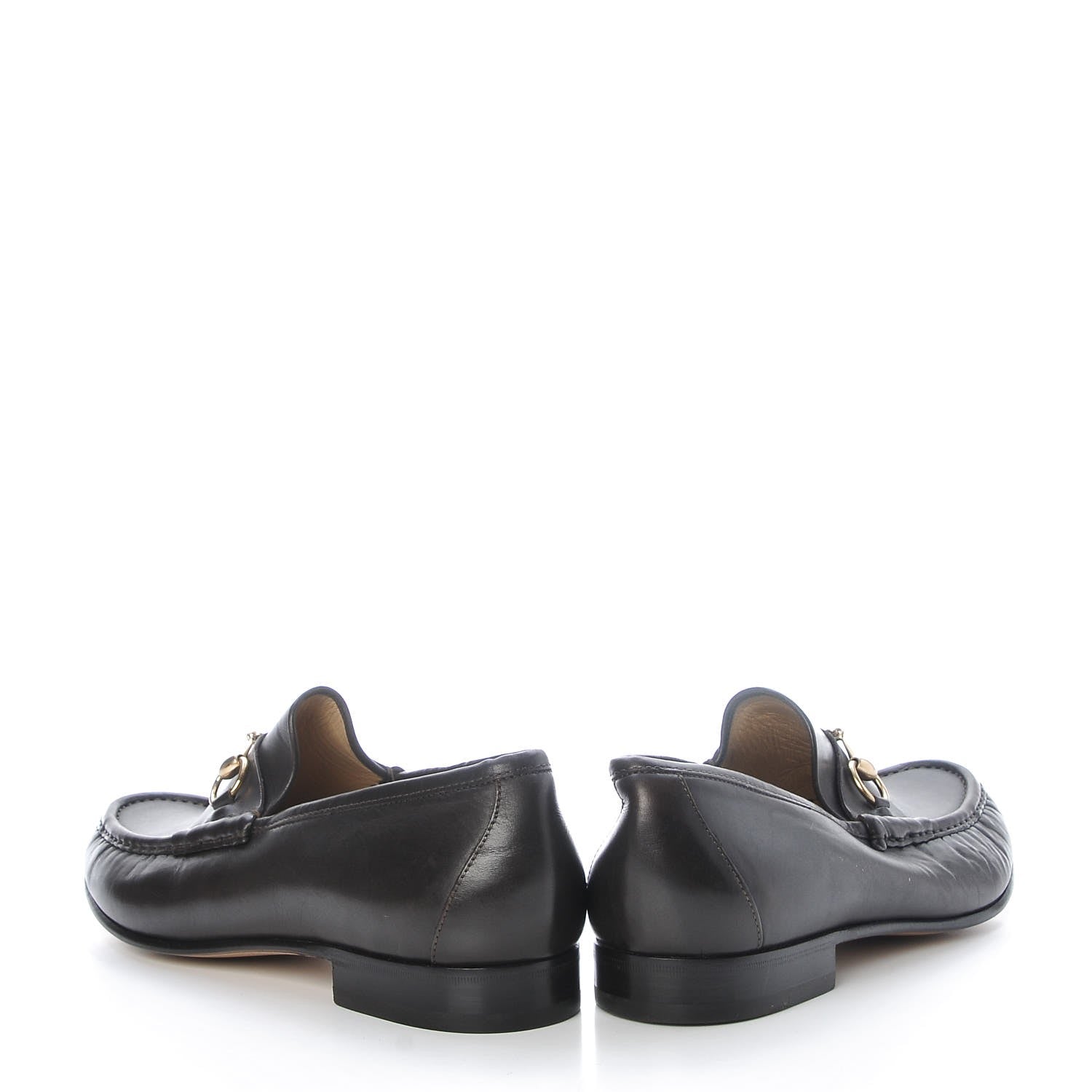Gucci Calfskin Mens 1953 Horsebit Loafers 12 Brown 4 of 17