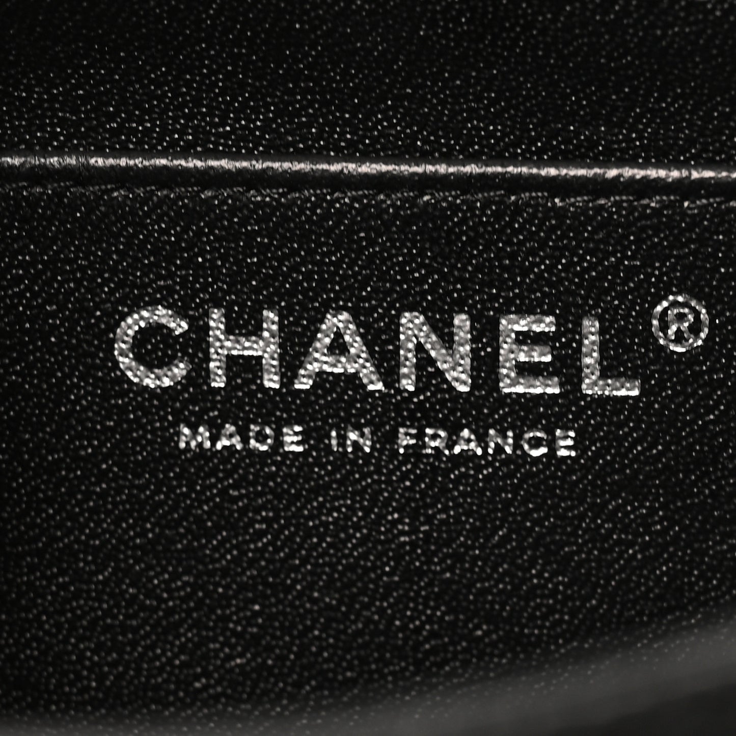 Caviar Quilted Mini Square Flap Black