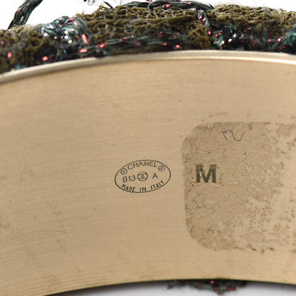 Chanel Tweed CC Wide Bangle M Multicolor 4 of 4
