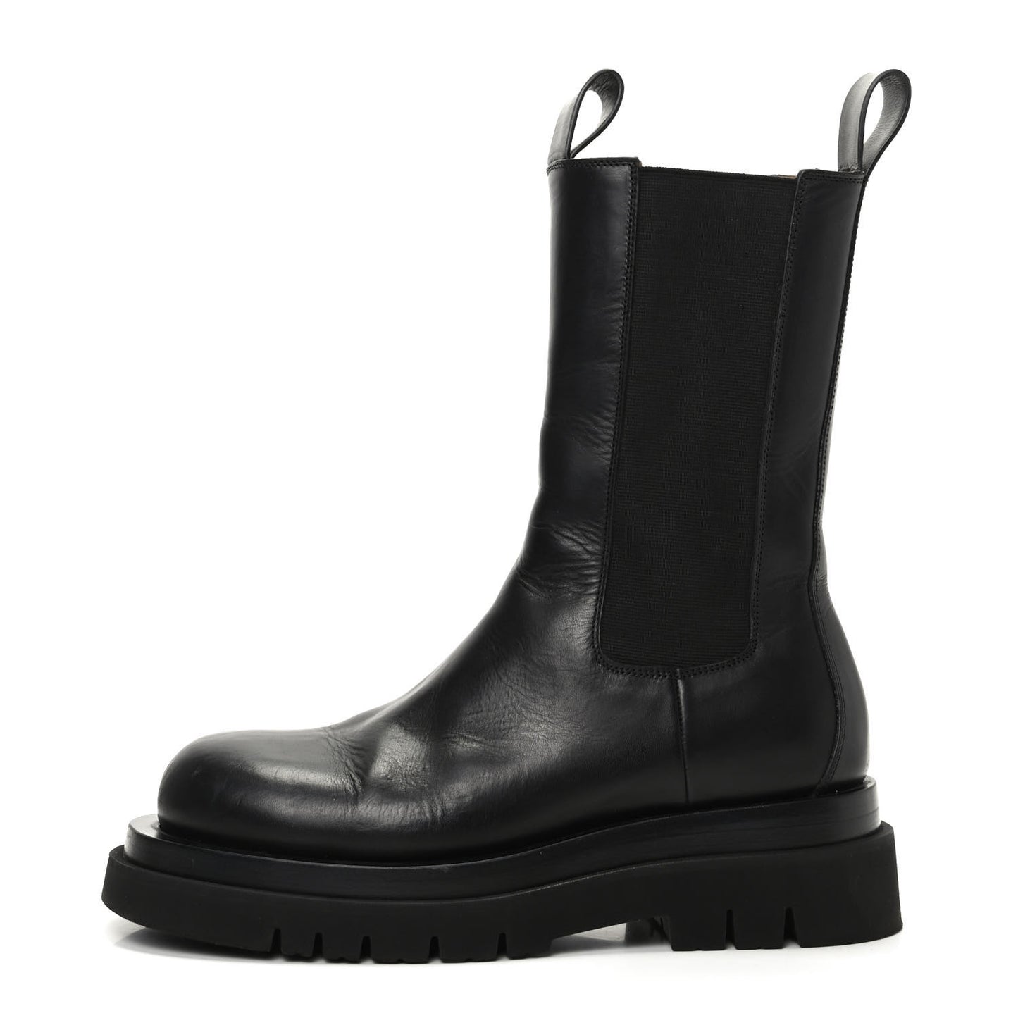 Calfskin The Lug Chelsea 55mm Boots 39 Black
